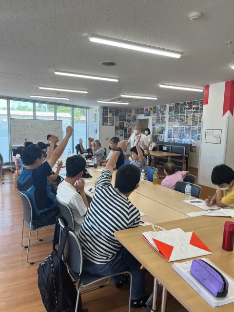 めぐみ自治会の様子　２０２３年６月１７日（土）