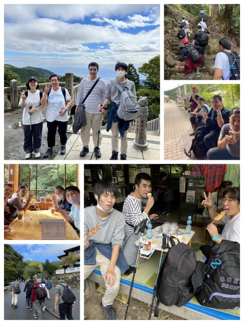 大山登山　２０２２年１０月