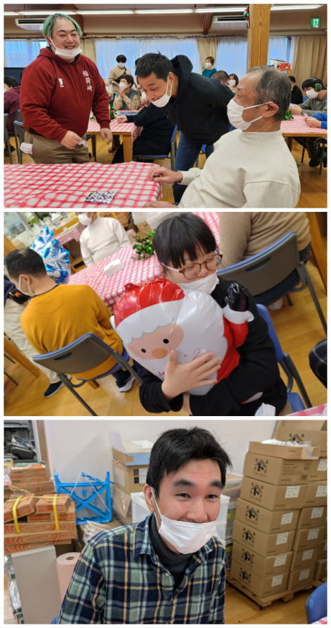 １２月２４日（火）クリスマスパーティー