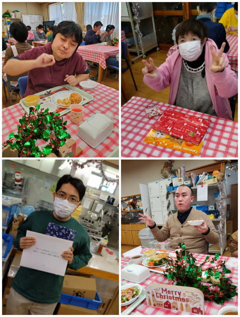 １２月２４日（火）クリスマスパーティー